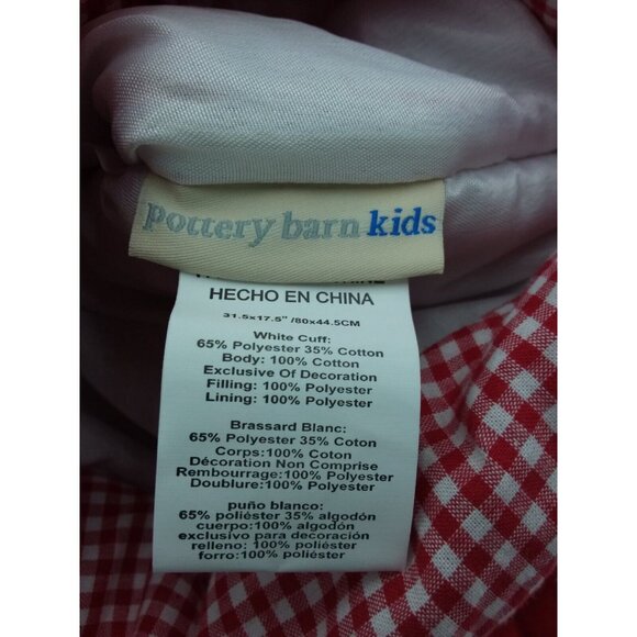 Pottery Barn Kids Daddy Uyen Jumbo Stocking Santa Gifts Holiday Quilted 31.5 in - Picture 7 of 10